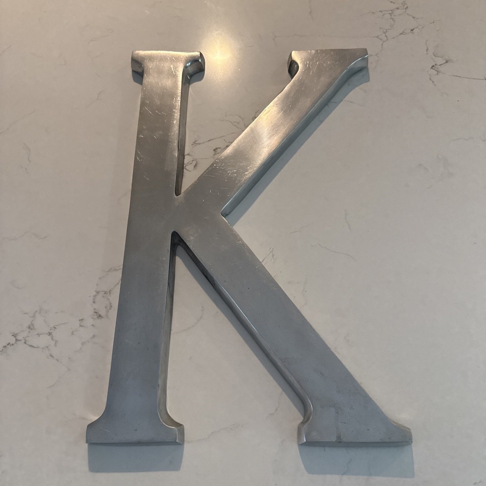 20 Inch Silver K Home Decor